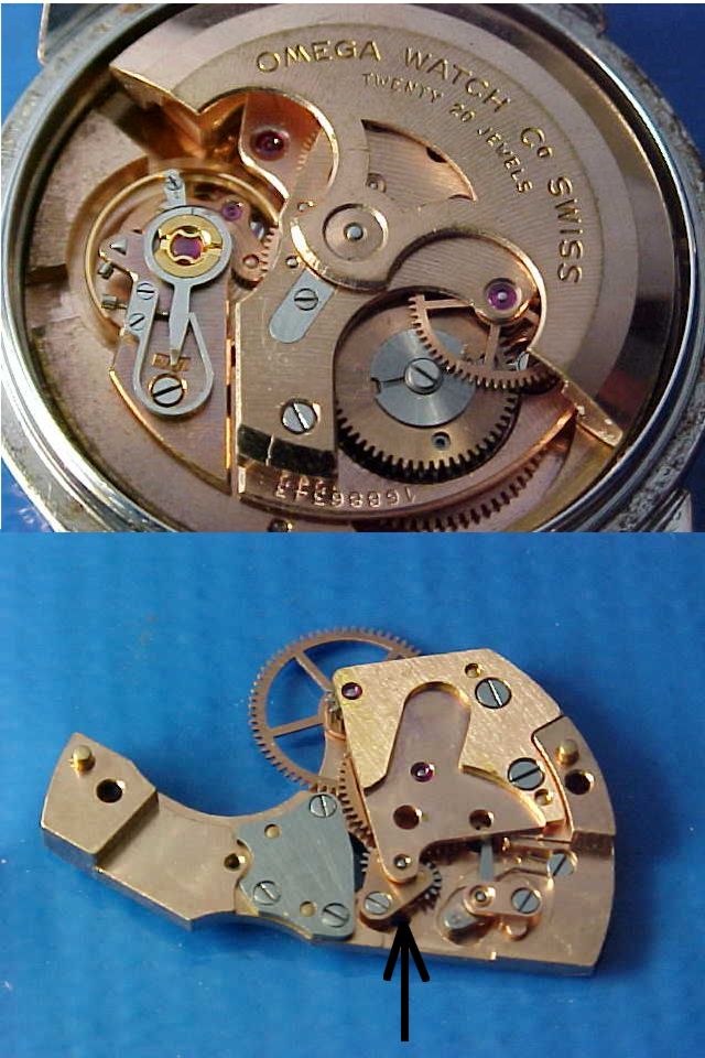 Omega automatico doppio pignone
